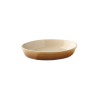 PLAT SABOT CANNELLE 24CM EN POTERIE