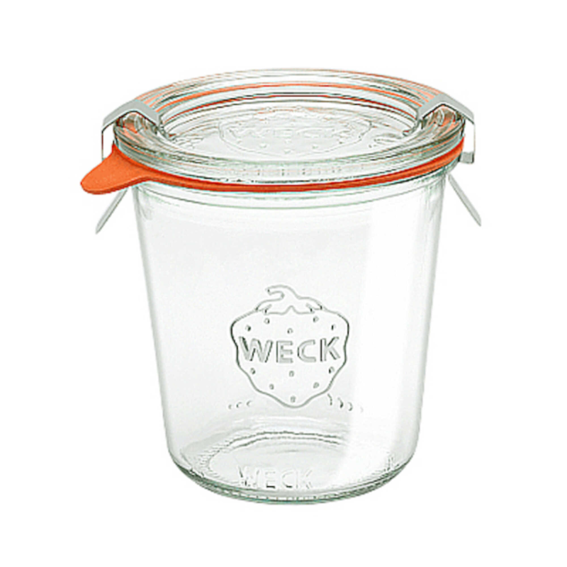 BARQUETTE DE 4 BOCAUX FORME HAUTE WECK DE 290ML       900