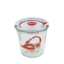 BOCAL WECK DE 580ML SERIE DROITE 742.L2