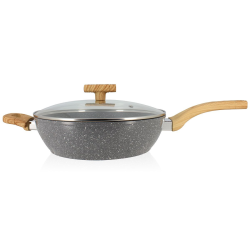 SAUTEUSE CANNELLE 28CM AVEC...