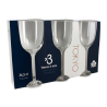 LOT DE 3 VERRES À EAU TOKYO 36.5CL EN VERRE