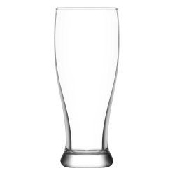 LOT DE 2 CHOPES A BIERE DE 33CL EN VERRE TRANSPARENT