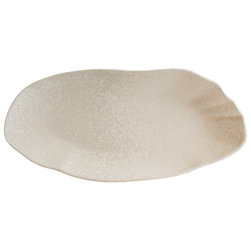 ASSIETTE RECTANGULAIRE SAHARA TONE 31CM GRES VITRIFIE