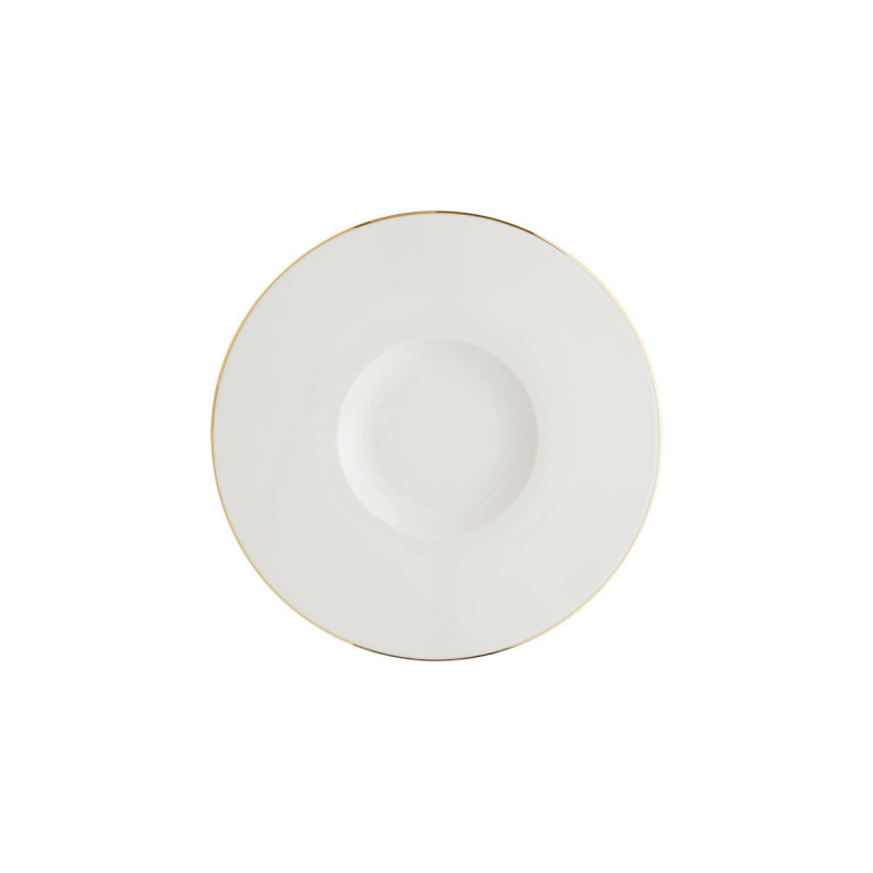 ASSIETTE PLATE GOLD LINE 30CM EN PORCELAINE