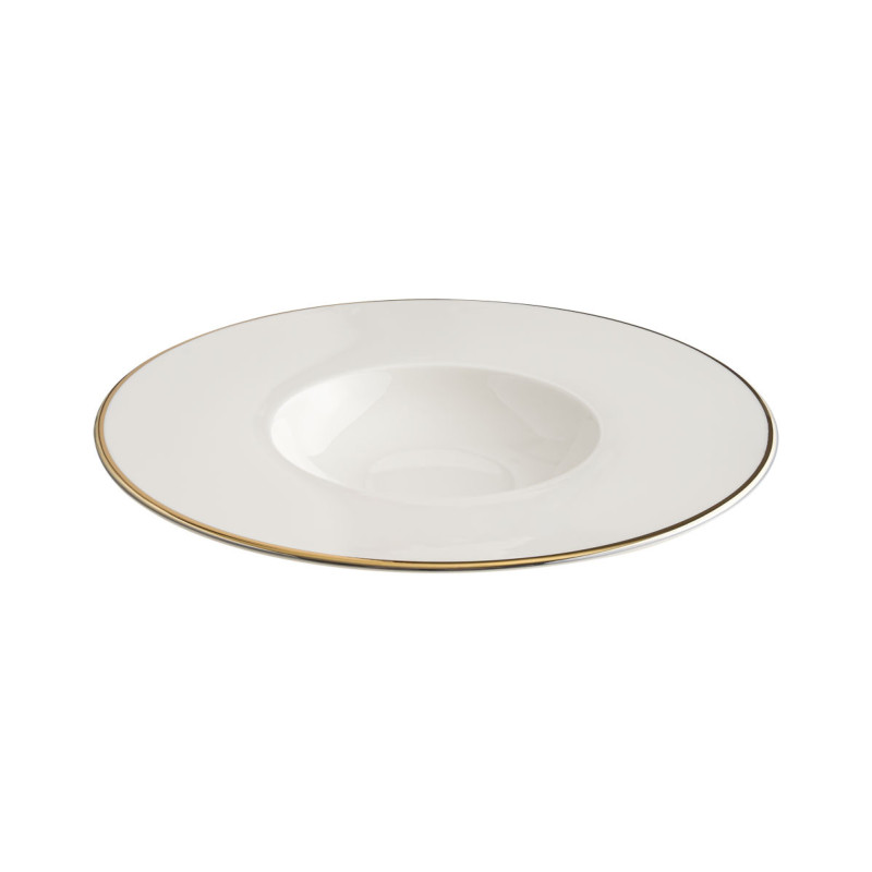ASSIETTE A PATES GOLD LINE 30CM EN PORCELAINE