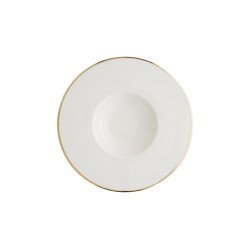 ASSIETTE A PATES GOLD LINE 30CM EN PORCELAINE