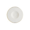 ASSIETTE A PATES GOLD LINE 30CM EN PORCELAINE