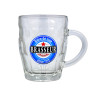 LOT DE 2 BOCKS À BIÈRE BRASSEUR 54CL EN VERRE MÉCANIQUE
