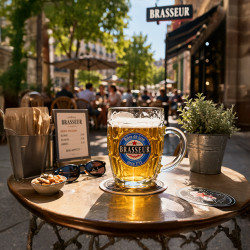 LOT DE 2 BOCKS À BIÈRE...