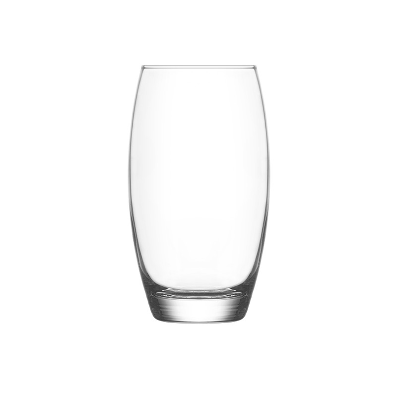 LOT DE 4 GOBELETS SAND 51CL EN VERRE TRANSPARENT FORME HAUTE