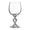 LOT DE 3 VERRES À PIED MATIGNON 19CL EN CRISTALLIN