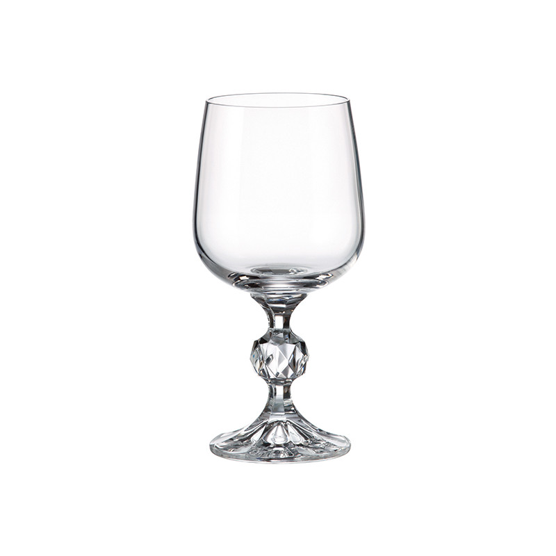 LOT DE 3 VERRES À PIED MATIGNON 23CL EN CRISTALLIN