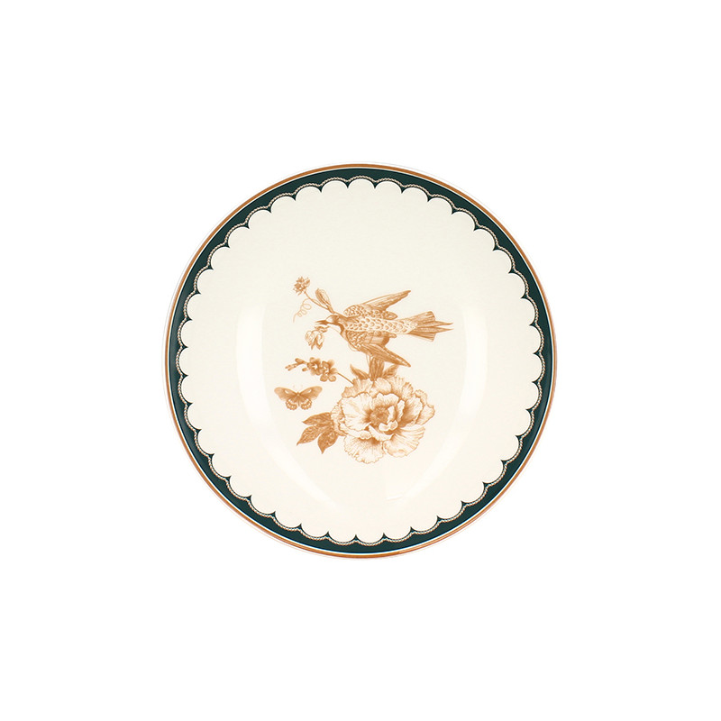 ASSIETTE CREUSE BOTANIC 21CM EN PORCELAINE