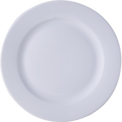 ASSIETTE PLATE KASZUB 28CM PORCELAINE BLANCHE