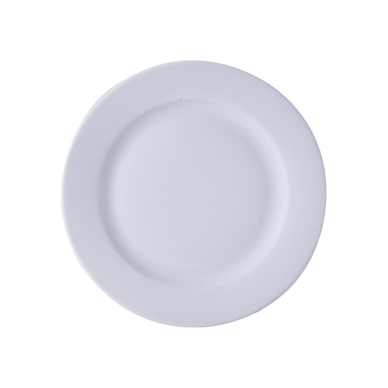 ASSIETTE PLATE KASZUB 28CM PORCELAINE BLANCHE