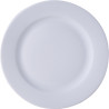 ASSIETTE PLATE KASZUB 28CM PORCELAINE BLANCHE