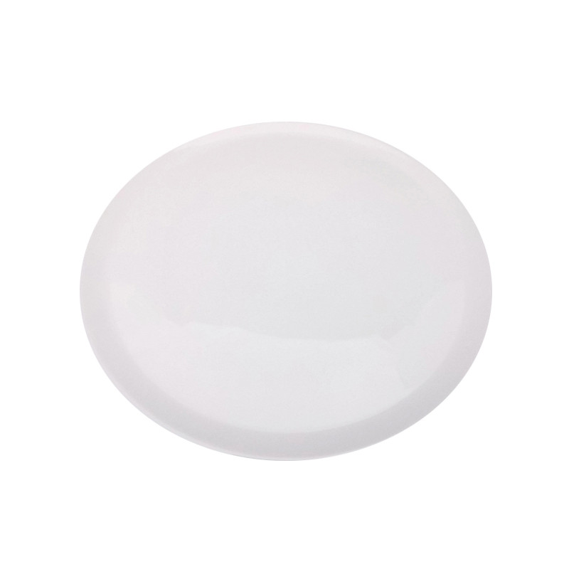 ASSIETTE À PIZZA KASZUB 35CM EN PORCELAINE BLANCHE