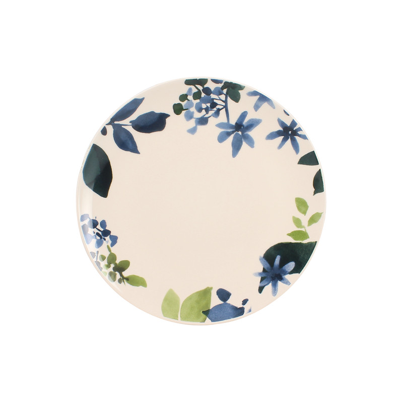 ASSIETTE PLATE BLEUET 26CM EN GRÈS