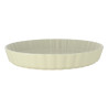 TOURTIÈRE OCTAVE DIAMÈTRE 29CM EN GRÈS BEIGE