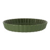 TOURTIÈRE OCTAVE DIAMÈTRE 29CM EN GRÈS VERT