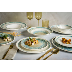 ASSIETTE A PIZZA RIVUS GOURMET 32CM PORCELAINE