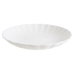 ASSIETTE CREUSE EAST BLANC...