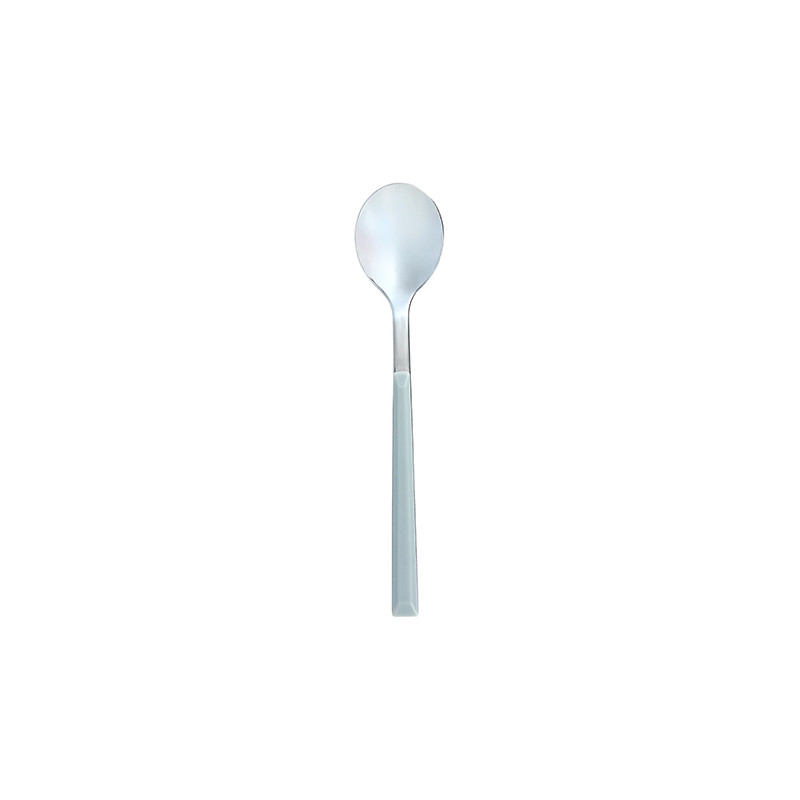 CUILLÈRE À CAFÉ COLORAMA 16.5CM EN ACIER INOXYDABLE GRIS