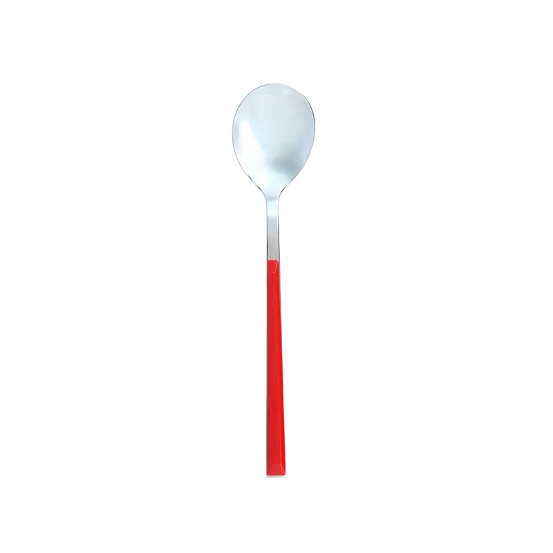 CUILLÈRE DE TABLE COLORAMA 21.5CM EN ACIER INOXYDABLE MAGENTA