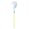 CUILLÈRE DE TABLE COLORAMA 21.5CM EN ACIER INOXYDABLE CRÈME