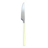 COUTEAU DE TABLE COLORAMA 22CM EN ACIER INOXYDABLE CRÈME