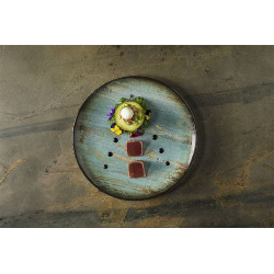 ASSIETTE PIZZA MADERA GOURMET 32CM PORCELAINE