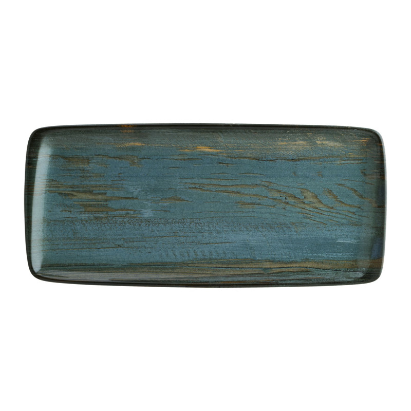 ASSIETTE PLATE MADERA MOOVE 34X16CM PORCELAINE
