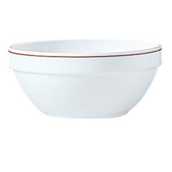 SALADIER ROND RESTAURANT BORDEAUX 13CM EMPILABLE 31.5CL