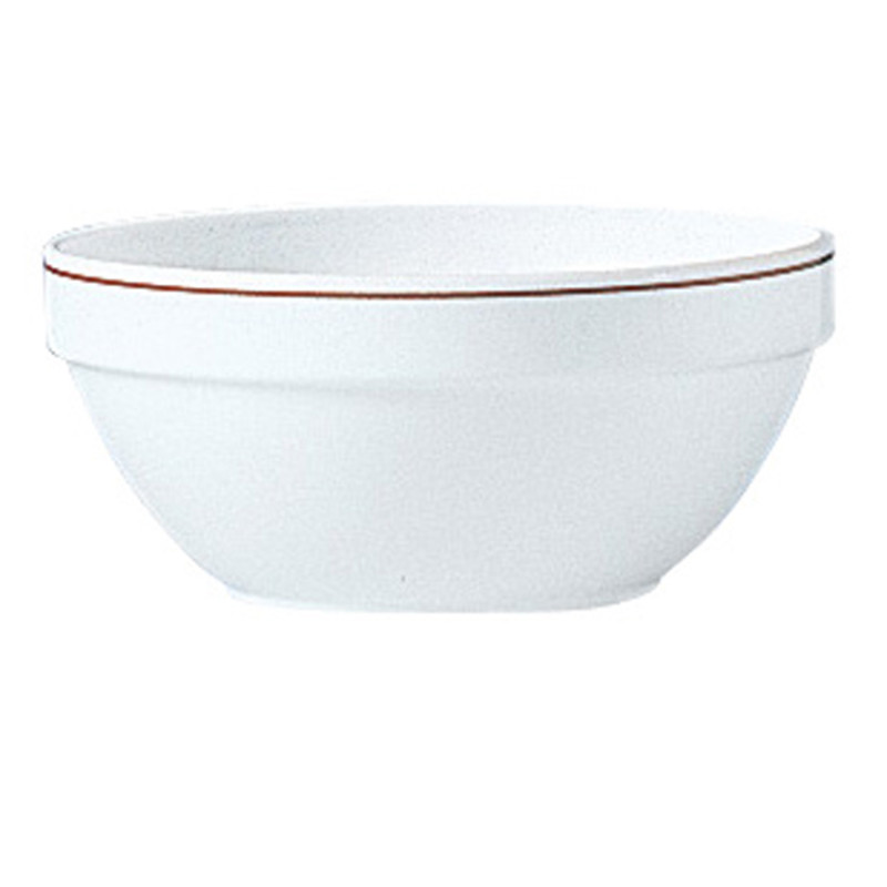 SALADIER ROND RESTAURANT BORDEAUX 13CM EMPILABLE 31.5CL