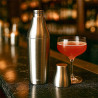 SHAKER À COCKTAIL DELUXE 600ML EN ACIER INOXYDABLE BROSSÉ