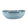 ASSIETTE CREUSE ARONAL 21CM EN GRÈS BLEU