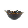 COUPELLE VENUS 13X6CM EN PORCELAINE BLEU