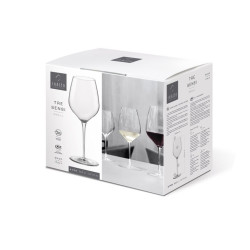 VERRE A PIED 30,5CL TRE SENSI INALTO CRISTAL TRANSPARENT