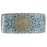 ASSIETTE RECTANGULAIRE MOOVE 34X16CM PORCELAINE
