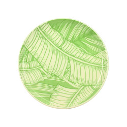 ASSIETTE DESSERT LEAVES...