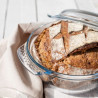 COCOTTE RONDE CLASSIC 3.7L 32X26CM EN VERRE