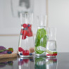 CARAFE ENSEMBLE 74CL EN VERRE TRANSPARENT