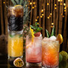 BOITE DE 4 CHOPES TIKI ETRURIA 45CL EN CRISTAL