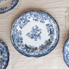 ASSIETTE À DESSERT FAUSTINE 21CM EN GRÈS BLEU