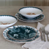 ASSIETTE CREUSE BOTANIC 21CM EN PORCELAINE