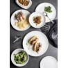 ASSIETTE OVALE GOURMET 29X17CM PORCELAINE