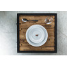 ASSIETTE À DESSERT 19CM EN PORCELAINE BLANCHE