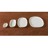 ASSIETTE OVALE BLANCHE HYGGE 34CM PORCELAINE