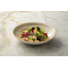 ASSIETTE CREUSE TERRAIN BLOOM 25CM PORCELAINE