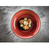ASSIETTE CREUSE PASSION BLOOM 23CM